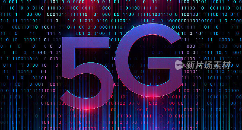 5G, 5代，移动网络数据技术，全球通信，速度